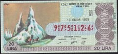 1979 19 Ekim Çeyrek Bilet - N Serisi
