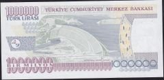 7.Emisyon 3.Tertip 1 000 000 Lira U18 451154 Çil Blok Radar
