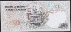 6.EMİSYON 2.TERTİP 50 LİRA I53 244937 ÇİL