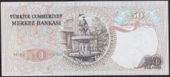 6.EMİSYON 2.TERTİP 50 LİRA I37 302697 ÇÇT ÇİLALTI eski para