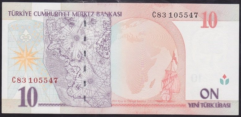 8.EMİSYON 10 YTL C83 105547 ÇİL