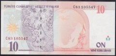 8.EMİSYON 10 YTL C83 105547 ÇİL
