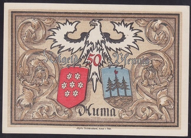 ALMANYA 50 PFENNİNG 1921 ÇİL