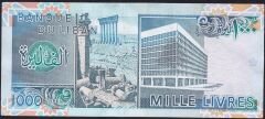 Lübnan 1000 Livres 1988 Çilaltı Pick 69a