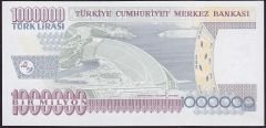 7.Emisyon 3.Tertip 1 000 000 Lira T62 782222 Çil