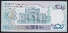 6.EMİSYON 2.TERTİP 500 LİRA H41 059868 ÇİLALTI