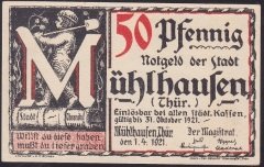 ALMANYA 50 PFENNİNG 1921 ÇİL