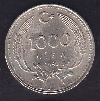 1990 Yılı 1000 Lira