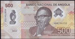 Angola 500 Kwanzas 2020 Çil Polymer Pick 161 A Serisi