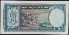 Yunanistan 1000 Drahmi 1939 Çok Çok Temiz+