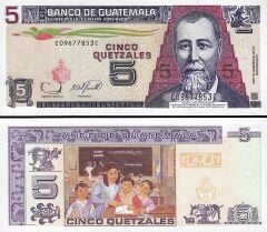 Guatemala 5 Quetzal 2006 Çil Pick 106b