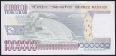 7.Emisyon 3.Tertip 1 000 000 Lira T35 708590 Çil