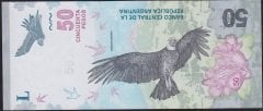 Arjantin 50 Pesos 2018 Çil Pick 363 - A Serisi