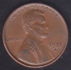AMERİKA 1 CENT 1971S