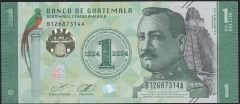 Guatemala 1 Quetzal 2024 Çil Hatıra