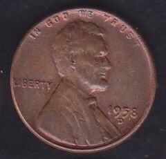 Amerika 1 Cent 1958 D