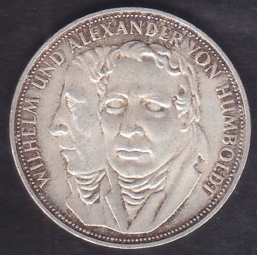 ALMANYA 5 MARK 1967 F SERİSİ GÜMÜŞ