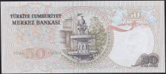6.Emisyon 1.Tertip 50 Lira H12 098401 Çil
