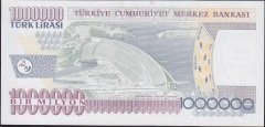 7.Emisyon 3.Tertip 1 000 000 Lira S69 399829 Çilaltı Çil