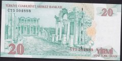 8.EMİSYON 20 YTL C75 504888 ÇİL