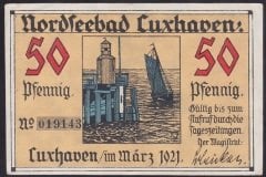 ALMANYA 50 PFENNİNG 1921 ÇİLALTI ÇİL