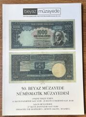 Beyaz Müzayede Kataloğu 14 Mayıs 2018 Resimli ve Anlatımlı 190 Sayfa