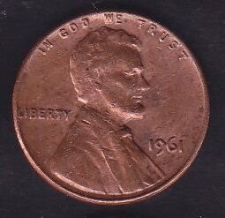 Amerika 1 Cent 1961