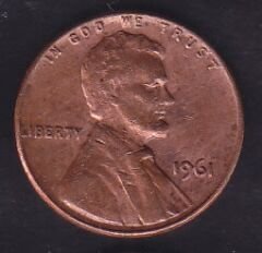Amerika 1 Cent 1961