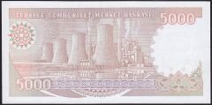 7.Emisyon 4.Tertip 5000 Lira I67 039421 Çilaltı Çil