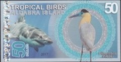 Aldabra Island 50 Dolar 2017 Çil Fantazi Para