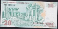 8.EMİSYON 20 YTL B11 649888 ÇİL