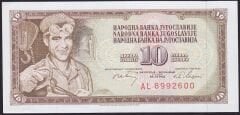 Yugoslavya 10 Dinar 1968 Çilaltı Çil