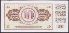 Yugoslavya 10 Dinar 1968 Çilaltı Çil