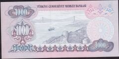 6.Emisyon 2.Tertip 1000 Lira E13 313249 Çilaltı
