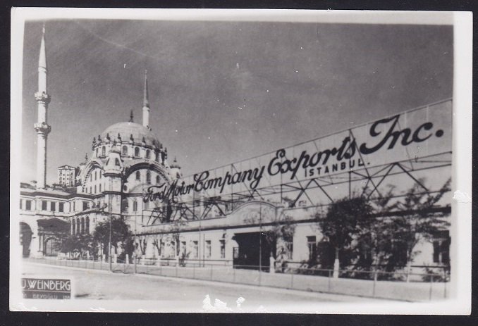İSTANBUL - FORD MOTOR FABRİKASI DOLMABAHÇE - FOTOĞRAF