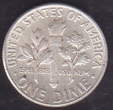 AMERİKA 1 DIME 1964 GÜMÜŞ
