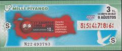 2009 9 Ağustos Çeyrek Bilet - S Serisi