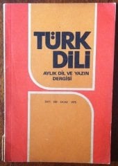 TÜRK DİLİ Sayı: 280  OCAK 1975