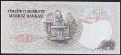 6.EMİSYON 1.TERTİP 50 LİRA H55 133936 ÇİLALTI ÇİL