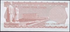 6.Emisyon 4.Tertip 20 Lira I51 888972 Çilaltı