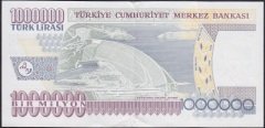 7.Emisyon 3.Tertip 1 000 000 Lira R60 895467 Çilaltı