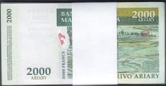 Madagaskar 2000 Ariary Deste (100 Adet) Çil