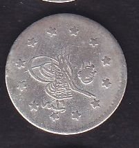 1293/16 Abdulhamid 1 Kuruş Gümüş