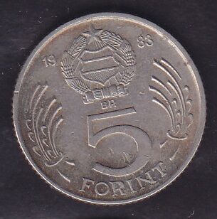 Macaristan 5 Forint 1983