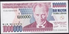 7.Emisyon 3.Tertip 1 000 000 Lira S25 550019 Çilaltı Çil