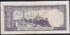 5.Emisyon 4.Tertip 500 Lira Z06 005252 Çok Temiz