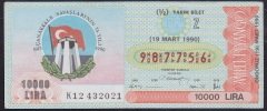 1990 19 MART YARIM BİLET Z SERİSİ