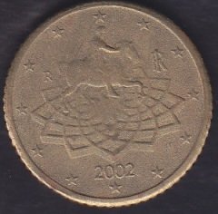 AVRUPA BİRLİĞİ 50 CENT 2002 (SAHTE)