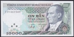 7.EMİSYON 4.TERTİP 10000 LİRA I27 017507 ÇİL