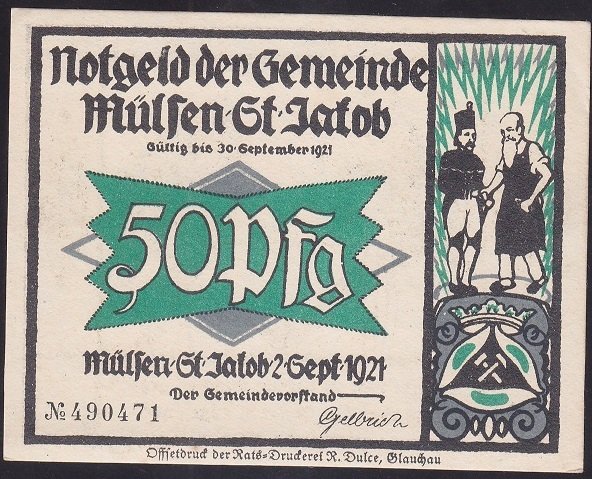 ALMANYA 50 PFENNİNG 1921 ÇİL